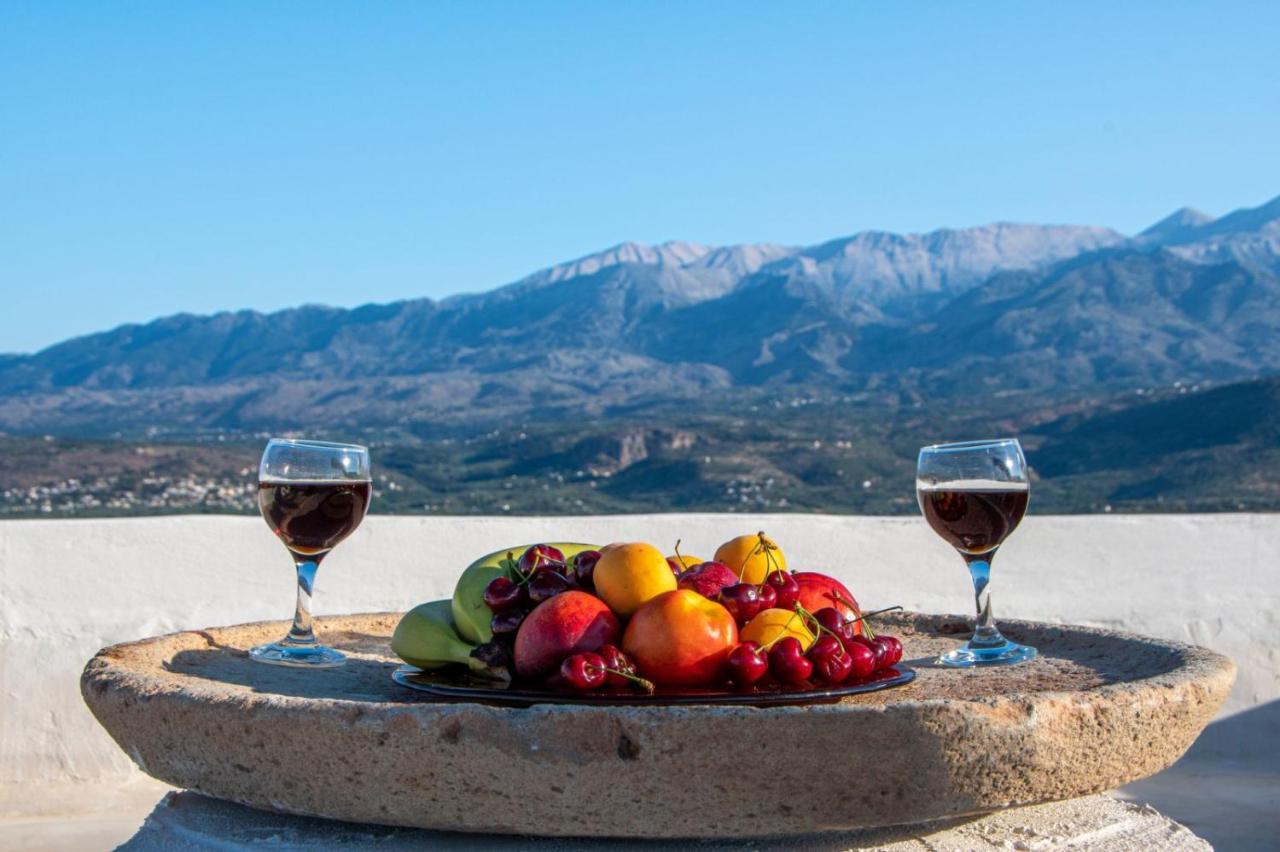 Bella-Maria At Aptera With Mountain And Sea View !! Chania  ภายนอก รูปภาพ